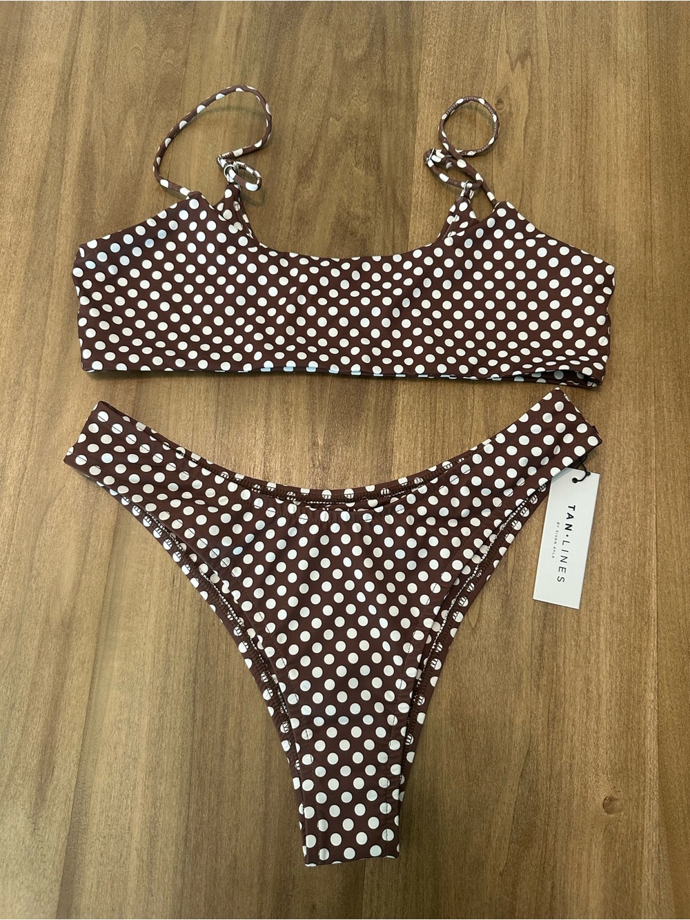Tan + Lines Bikini Set